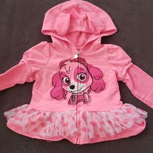 Skye Paw Patrol Nickelodeon light 3T jacket